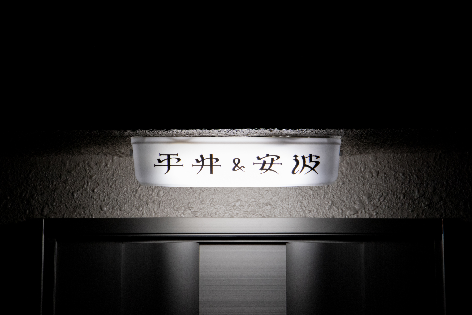 平井&安波 ｜ 表札 