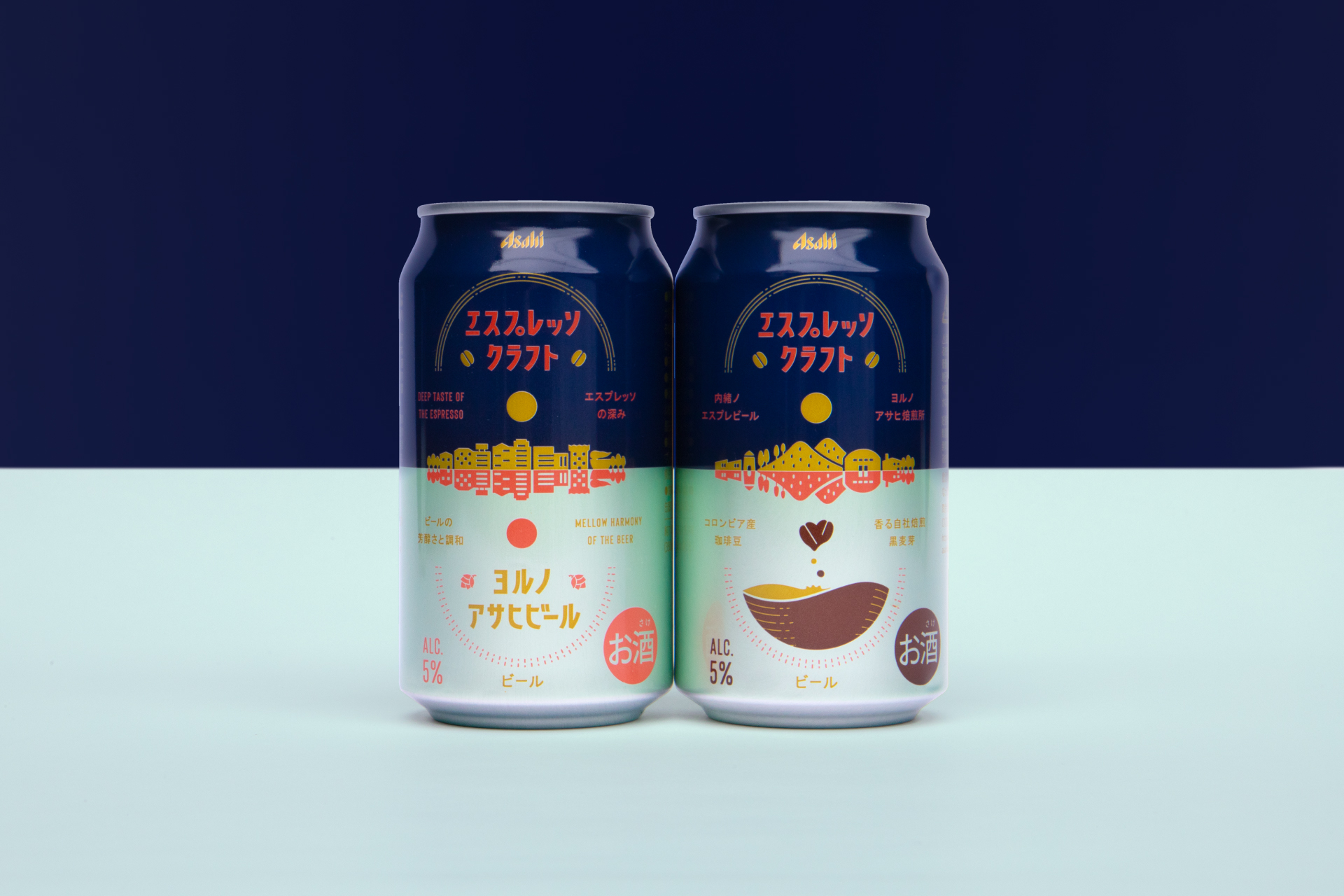 エスプレッソクラフト ヨルノアサヒ ｜ アサヒビール ｜ パッケージ